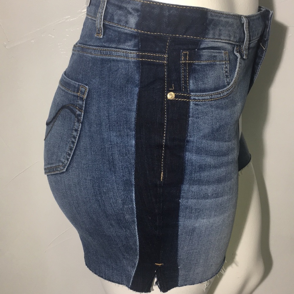 NWT Lane Bryant re made in LA denim shorts - Picture 3 of 8
